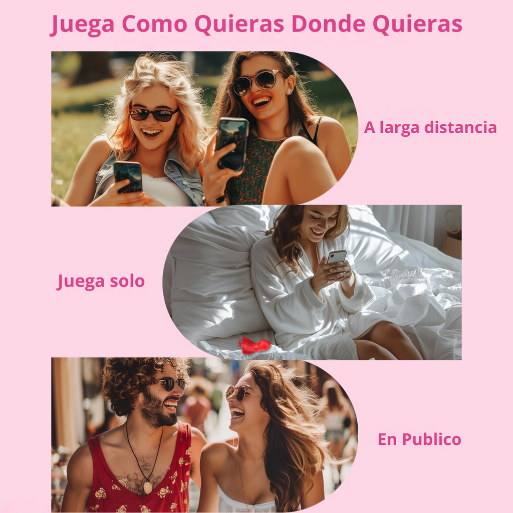 Vibrador Inalámbrico con Control por App 📲🌹💦