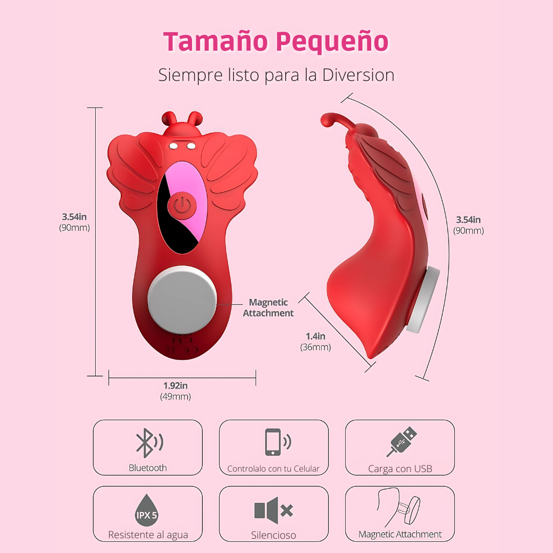 Vibrador Inalámbrico con Control por App 📲🌹💦