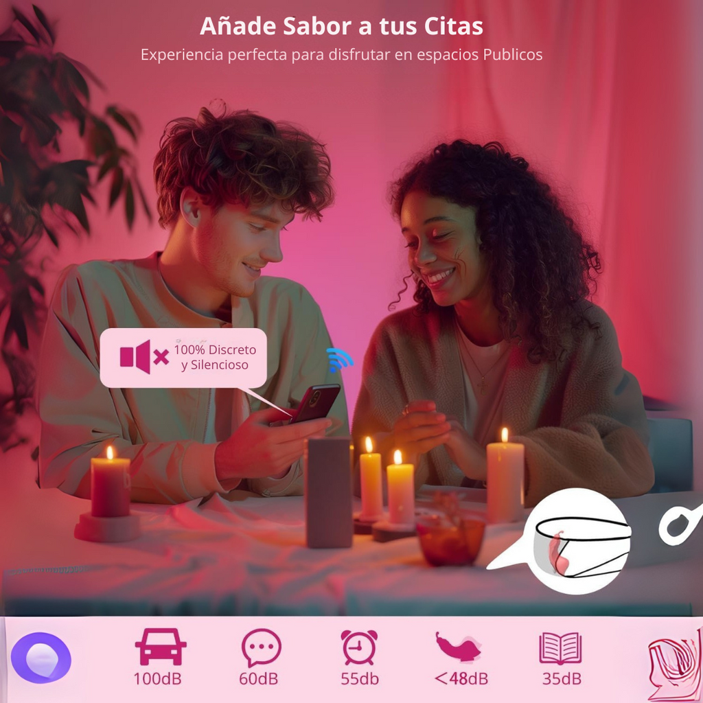 Vibrador Inalámbrico con Control por App 📲🌹💦